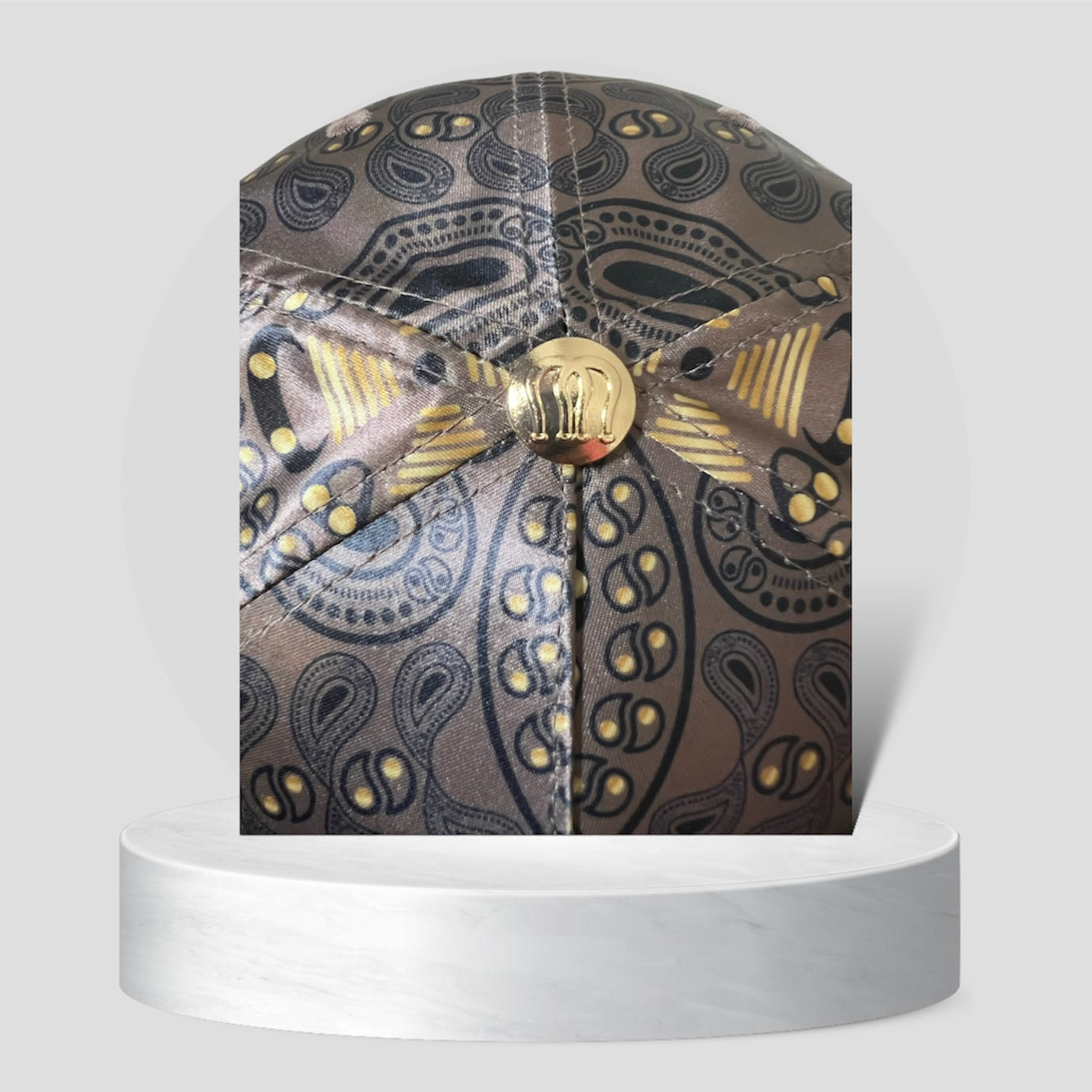 Magneche Bandana Design Cap - Mocha Brunette