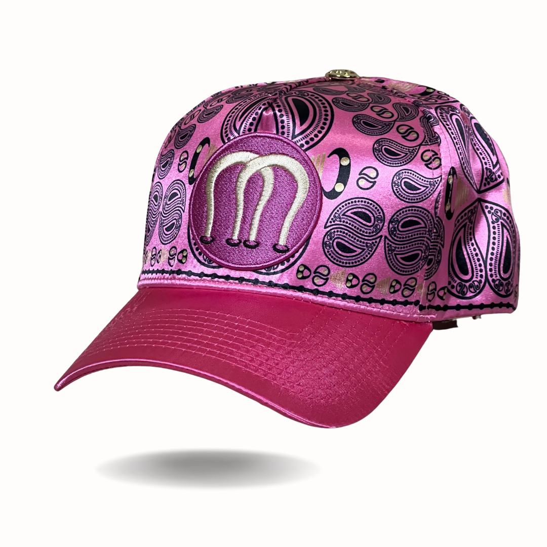Magneche Bandana Design Cap - Fuscia Magenta