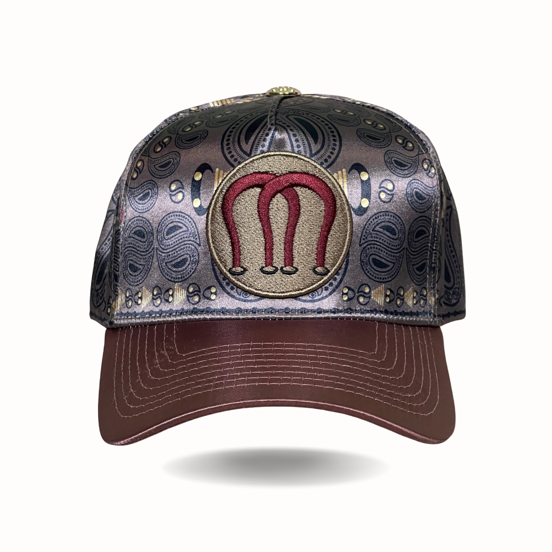 Magneche Bandana Design Cap - Mocha Brunette