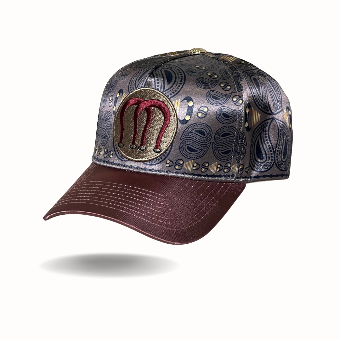 Magneche Bandana Design Cap - Mocha Brunette