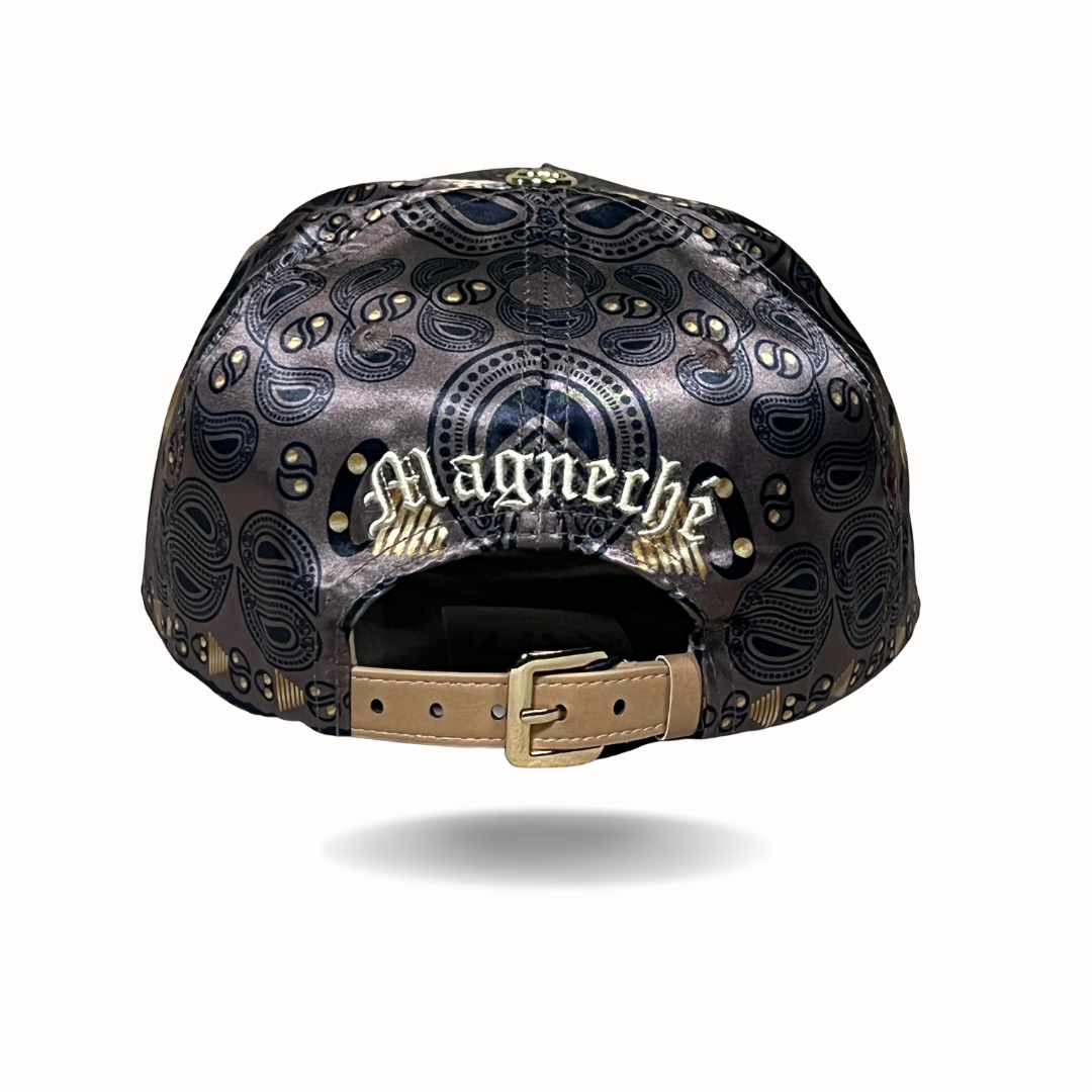 Magneche Bandana Design Cap - Mocha Brunette